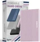 Suhsai i&scaron;orinis kietasis diskas 250gb i&scaron;orinis atsarginis diskas usb 3.0 didelės spartos duomenų perdavimo kietasis diskas, suderinamas su mac ne&scaron;iojamuoju kompiuteriu, staliniu kompiuteriu, žaidimų konsole (rožinis)