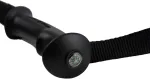 Prosource Anti Shock trekingo/ėjimo/žygio lazdos su kompasu (2 vnt. rinkinys), juodos spalvos, Prosource