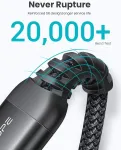 Ainope 5 m usb ilgiklis, a tipo ki&scaron;tukas į lizdą, usb 3.0 ilgiklis, didelis duomenų perdavimas, suderinamas su internetine kamera, žaidimų valdikliu, usb klaviatūra, atmintine, kietuoju disku, spausdintuvu