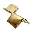 Įsukamas žalvarinis durų vyris 120 mm kairinis