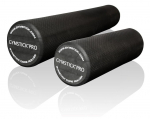 Volas masažinis GYMSTICK 61110-90 90cm D15cm Pro Juodas