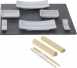 Excellent Houseware Puikus namų apyvokos reikmenys Universalus rinkinys užkandžiams SUSHI patiekti