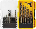 Grąžtas Grąžtų rinkinys DeWalt DT70728-QZ; 1-10 mm; 19 vnt.
