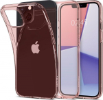 Dėklas SPIGEN IPHONE 13 LIQUID CRYSTAL FLEX ROSE CRYSTAL