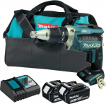 Suktuvas Makita DFS452RFE; 18 V; 2x3,0 Ah akum.
