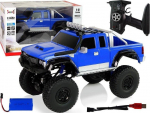 Lean Toys 1:8 mėlynas 4x4 bekelės R/C automobilis su 2.4G valdikliu