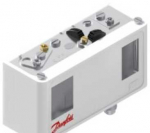 Danfoss KP15, Kabrioletas &ndash; Dobbelt trykafbryder, -0,2-7,5, 8-32 bar, Min kabrioletas
