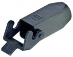 Harting Han A tipo termoplastiko gaubto jungtis, 1 svirtis, 19200030727