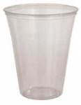 Multi Plastikiniai stikliniai indeliai 30 cl &Oslash;95x112 mm Lux PS Clear, 75 vnt./vnt. - (75 vnt.)