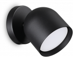 Ideal Lux Sieninis &scaron;viestuvas DODO, GX53, juodas, 314099