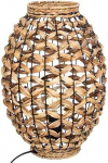 Atmosphera Lamp Stalinis &scaron;viestuvas SAND su hiacinto gaubtu, auk&scaron;tis 40 cm