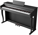 Kruger & Matz KMDP-155 skaitmeninis pianinas, juodas