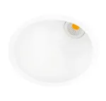 7W LED įleidžiamas &scaron;viestuvas SWAP ASYM L SUPERCRI, 3000K, baltas