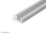 LED juostos profilis SMART-IN10 AC2/Z, neanoduotas aliuminis, 2m