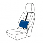 SISSEL&reg; Tour juosmeninė pagalvėlė, juoda