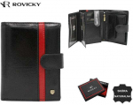 Vyri&scaron;ka odinė piniginė Rovicky RV148