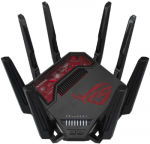 Asus WiFi 7 Tri-band Gaming Mar&scaron;rutizatorius | ROG Rapture GT-BE19000 | 802.11ax | 10/100/1000 Mbit/s | Ethernet LAN (RJ-45) jungtys 1 | Tinklelio palaikymas Taip | MU-MiMO Taip | 4G/5G | Antenos tipas I&scaron;orinė