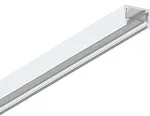 Pavir&scaron;inis magnetinės sistemos VIOKEF SLIM MAGNETIC bėgelis, baltas, 48V, 2m, su dangteliu ir užbaigimais, 02/1101-2