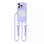 TECH-PROTECT MAGNECKLACE MagSafe Apple iPhone 15 Pro dėklas telefonui levandų spalvos
