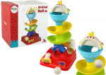 Lean Toys Sensorinis žaislas Falling Ball Egg Chicken Slide