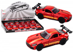 Lean Toys 1:32 Raudonas Sportinis Automobilio Modelis su Spoileriu