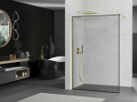 Walk-in du&scaron;o sienelė Mexen Kioto, Gold/Juodas border, 120 x 200 cm