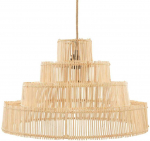 Pakabinamas &scaron;viestuvas Bazaar Pendelis, Vestuvinis Tortas, 0,51x0,51x0,32 m, Natūralus