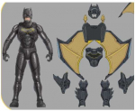 Batman Betmenas &ndash; Adventures Wing Attack Betmenas 30 cm (6070532)