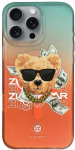 4Tel ZUCK BEAR dėklas HAROLD MAG suderinamas su MagSafe, skirtas IPHONE 16 Pro Max oranžinis