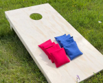 Cornhole žaidimo lenta su 8 mai&scaron;eliais