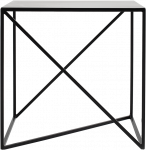 Customform Kavos staliukas, OBROOS METAL 80, 0.8x0.8x0.45 m, Baltas