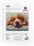 luca S Kryželiu siuvinėjimo rinkinys "Cocker Spaniel" 32x25cm SBU5058