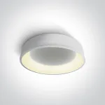 Lubinis &scaron;viestuvas 42W LED vidaus plafonas, baltas, 2700/3000/4000K, dimeriuojamas, 62142N/W/V