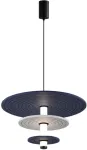 12W LED pakabinamas &scaron;viestuvas AZUL, mėlynos/pilkos/juodos sp., 3000K, 4322200