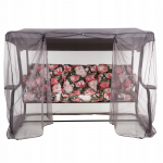 Sodo sūpynės su stogeliu &bdquo;Celebes Plus Black Edition A101-23PB PATIO&ldquo;