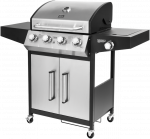 Teesa BBQ 5007 MASTER dujinis grilis - 5 degikliai - vieta cilindrui