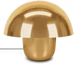 Stalo &scaron;viestuvas MUSHROOM, E27, žalvario sp.