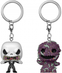 Funko Pocket POP pack 2 keychain Disney Nightmare Before Christmas Jack & Oogie Boogie