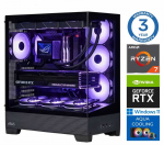 Stacionarus kompiuteris INTOP AQUA Ryzen 7 9700X 64GB DDR5 1TB SSD M.2 NVME RTX5070 12GB WIN11 (RW50298WH)