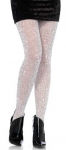 Leg Avenue Europe Lurex pėdkelnės Sidabrinės
