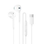 Borofone ausinės BM100 Fuente su mikrofonu Typ C (DAC) baltos spalvos