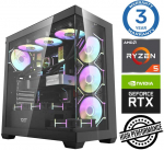 Stacionarus kompiuteris INTOP Ryzen 5 7500F 16GB DDR5 1TB SSD M.2 NVME RTX5070 12GB no-OS (RW42662NS)
