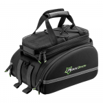 Rockbros A6-03BK krep&scaron;ys dviračiui for trunk 35 l with fold-out pockets - juodos spalvos