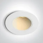 6,5W LED įleidžiamas &scaron;viestuvas, baltas, 3000/3500/4000K, IP65, dimeriuojamas, 10107DL/W/W/V