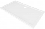 Du&scaron;o padėklas Mexen Flow Slim, stačiakampis, 95 x 150 cm, Baltas gloss