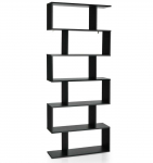 Bonideco Select Pastatoma lentyna 80x23x191cm., juodos spalvos
