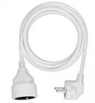 Solight prailgintuvas 3 m, 1 lizdas, 16 A / 3680 W, PVC, baltas