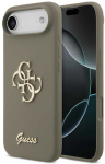 Dėklas Guess Silicone Big 4G Script Case for iPhone Air - Brown