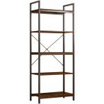 Muvu Auk&scaron;ta knygų spinta svetainės mansardai 153 cm