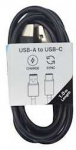 Musthavz į Go USB-A į USB-C kabelis 1.0m, juodos spalvos